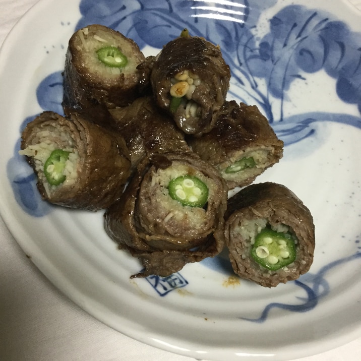 牛肉でえのきとオクラ巻き レシピ 作り方 By あーるいーあい0153 楽天レシピ 牛肉でえのきとオクラ巻き レシピ 作り方 By あーるいーあい0153 楽天レシピ